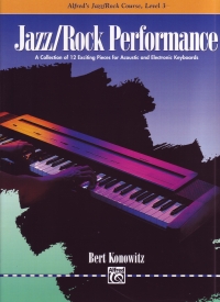 Alfred Basic Piano Jazz/rock Performance Level 3 Sheet Music Songbook