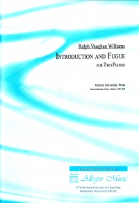 Vaughan Williams Introduction & Fugue Two Pianos Sheet Music Songbook