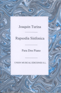 Turina Rapsodia Sinfonica 2 Pf/4 Hnd  Archive Sheet Music Songbook