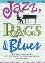 Jazz Rags & Blues Book 2 Mier Piano Sheet Music Songbook