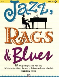 Jazz Rags & Blues Book 1 Mier Piano Sheet Music Songbook