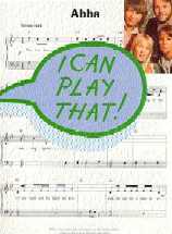 I Can Play That Abba Piano Sheet Music Songbook