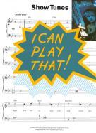 I Can Play That Showtunes Piano Sheet Music Songbook