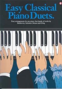 Easy Classical Piano Duets Sheet Music Songbook