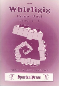 Goddard Whirligig Piano Duet (grades 4-6) Sheet Music Songbook