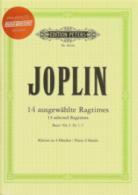 Joplin 14 Selected Ragtimes Vol1 Nos1-7 Piano Duet Sheet Music Songbook