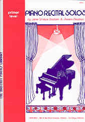 Bastien Piano Recital Solos Primer Sheet Music Songbook