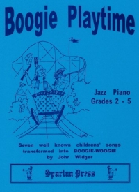 Boogie Playtime Jazz Piano Grades 2-5 Widger Sheet Music Songbook