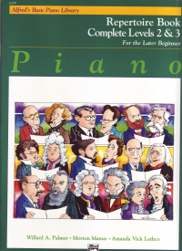Alfred Basic Piano Repertoire Bk Complete Lvls 2-3 Sheet Music Songbook