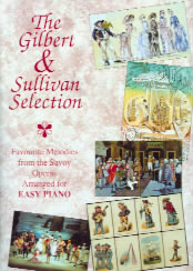 Gilbert & Sullivan Selection Fav Melodies Piano Sheet Music Songbook