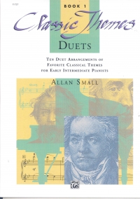 Classic Themes Book 1 Small Piano Duets Sheet Music Songbook