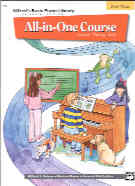 Alfred Basic Piano All-in-one Course Book 3 Sheet Music Songbook