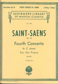 Saint-saens Concerto No 4 Op44 Cmin Sheet Music Songbook