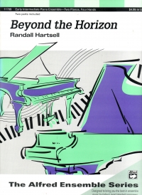 Hartsell Beyond The Horizon 2pno/4hnd Sheet Music Songbook
