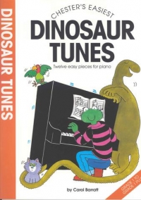 Chester Easiest Dinosaur Tunes Piano Sheet Music Songbook