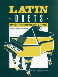 Latin Duets Piano Duets Norton Sheet Music Songbook