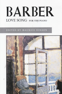Barber Love Song Piano Sheet Music Songbook