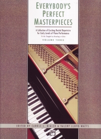 Everybodys Perfect Masterpieces Book3 Piano Sheet Music Songbook