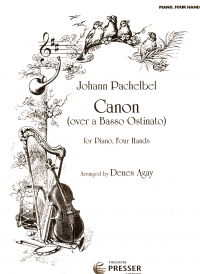 Pachelbel Canon Piano Duet Agay Sheet Music Songbook