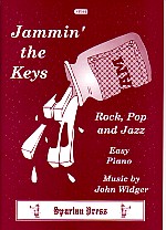 Jammin The Keys Rock,pop & Jazz Easy Piano Widger Sheet Music Songbook