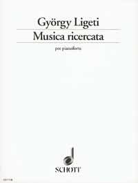 Ligeti Musica Ricercata Piano Sheet Music Songbook