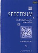 Spectrum 20 Contemporary Works For Solo Piano Sheet Music Songbook