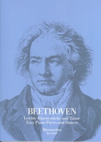 Beethoven Easy Piano Pieces & Dances Sheet Music Songbook