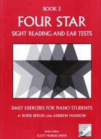 Four Star S/r & Ear Tests Berlin Book 2 Piano Sheet Music Songbook