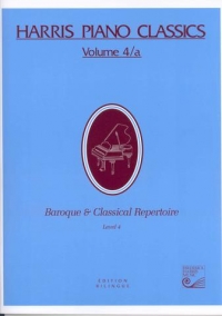 Harris Piano Classics 4a Baroque & Classical Sheet Music Songbook