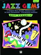 Jazz Gems Book 1 Konowitz Piano Sheet Music Songbook