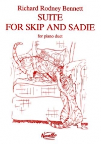 Bennett Suite Skip & Saddie Piano Duet Sheet Music Songbook