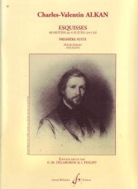 Alkan Esquisses 48 Motifs Op63 Vol 1 Piano Sheet Music Songbook
