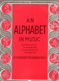 Alphabet In Music Steinbrecher Piano Sheet Music Songbook