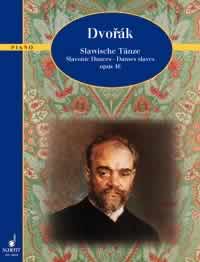 Dvorak Slavonic Dances Op46 Piano Duet Sheet Music Songbook