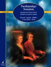 Sonatas For Piano Duet Sheet Music Songbook