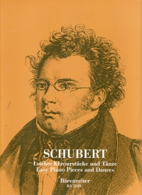 Schubert Easy Piano Pieces & Dances Sheet Music Songbook