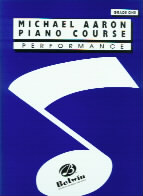 Aaron Piano Course Performance Grade 1 Sheet Music Songbook