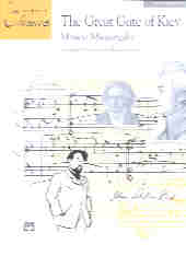 Mussorgsky Great Gate Of Kiev Simply Classics Sheet Music Songbook