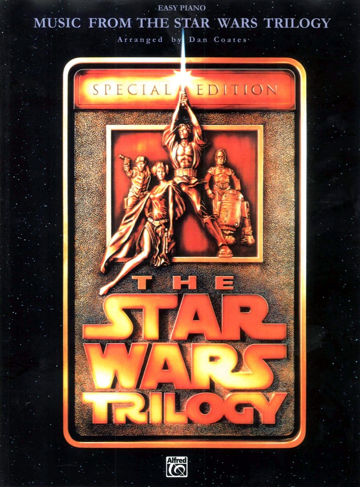Star Wars Trilogy Special Edition Easy Piano Sheet Music Songbook