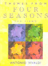 Vivaldi Four Seasons Themes From For Piano Sheet Music Songbook