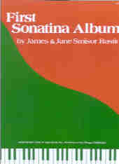 First Sonatina Album Bastien Wp124 Piano Sheet Music Songbook