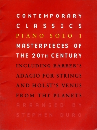 Contemporary Classics Solos 1 Piano Sheet Music Songbook