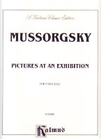 Mussorgsky Pictures At An Exhibition Piano Sheet Music Songbook
