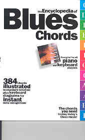 Encyclopedia Of Blues Chords Piano/keyboard Sheet Music Songbook
