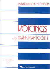 Mantooth Voicings For Jazz Keyboard Piano Sheet Music Songbook
