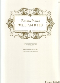 Byrd Fifteen Keyboard Pieces  Piano Sheet Music Songbook