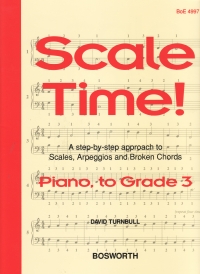 Scale Time Grade 3 Turnbull Piano Sheet Music Songbook