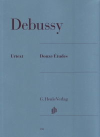 Debussy Etudes (12) Piano Sheet Music Songbook