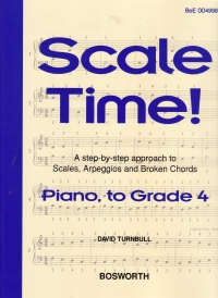 Scale Time Grade 4 Turnbull Piano Sheet Music Songbook