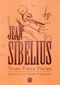 Sibelius 3 Pieces For Piano Sheet Music Songbook
